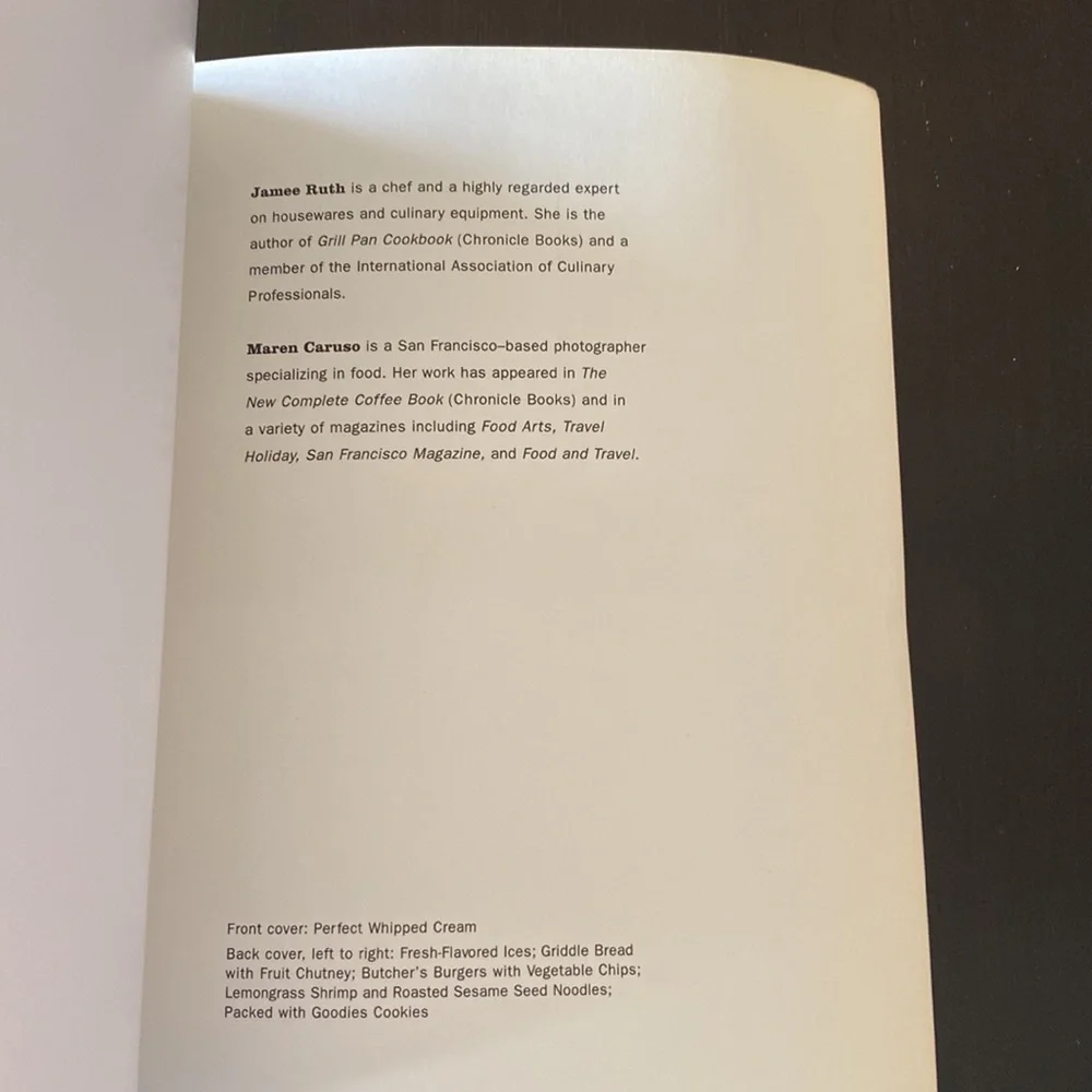 Mix It Up 2002 Cookbook By James Ruth!